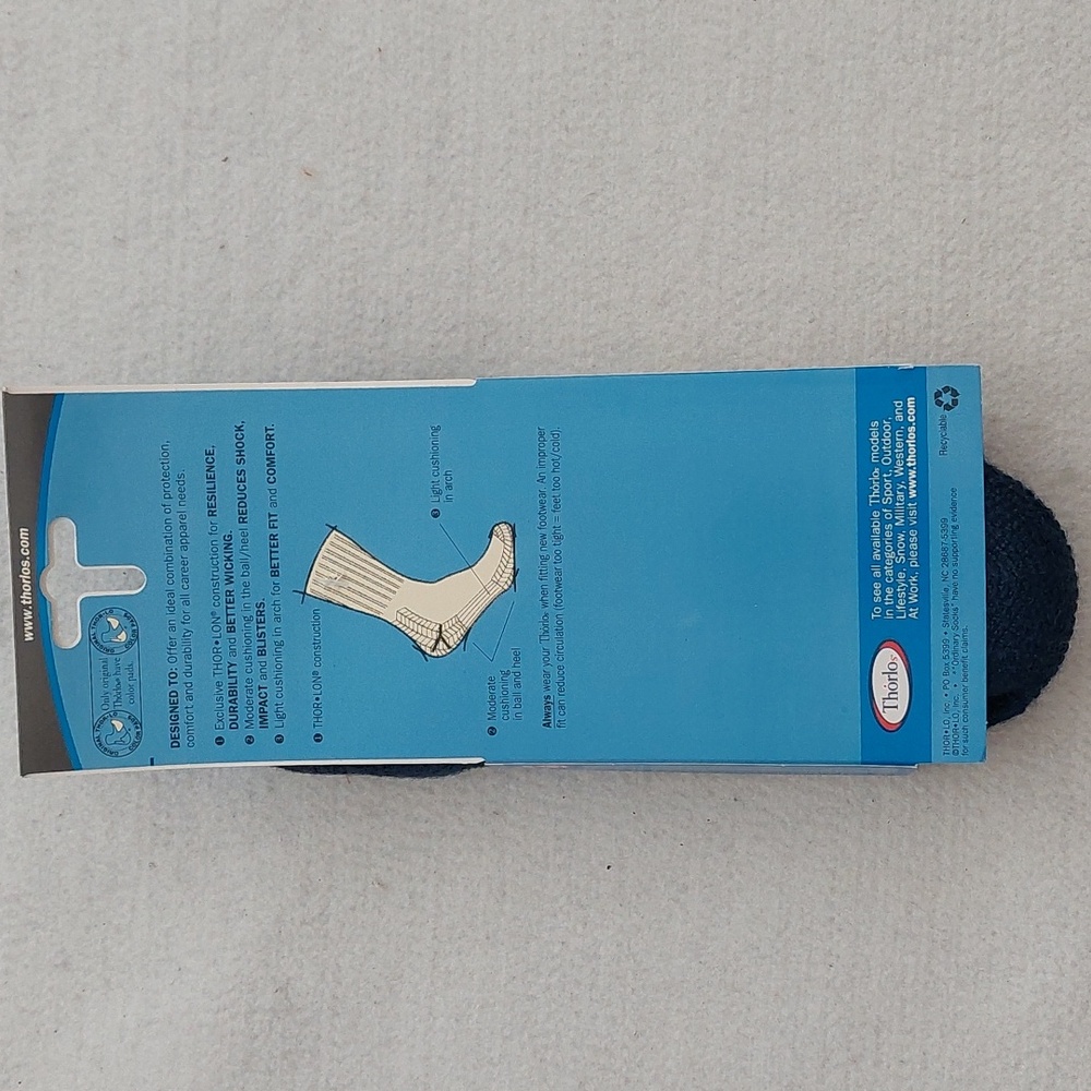 THORLO Moderate Cushion USPS Ankle Socks (SET OF 3) NWT - Picture 3 of 11